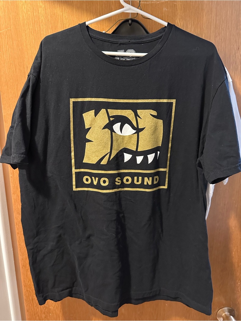 OVO Sound Black Tee with Gold Logo